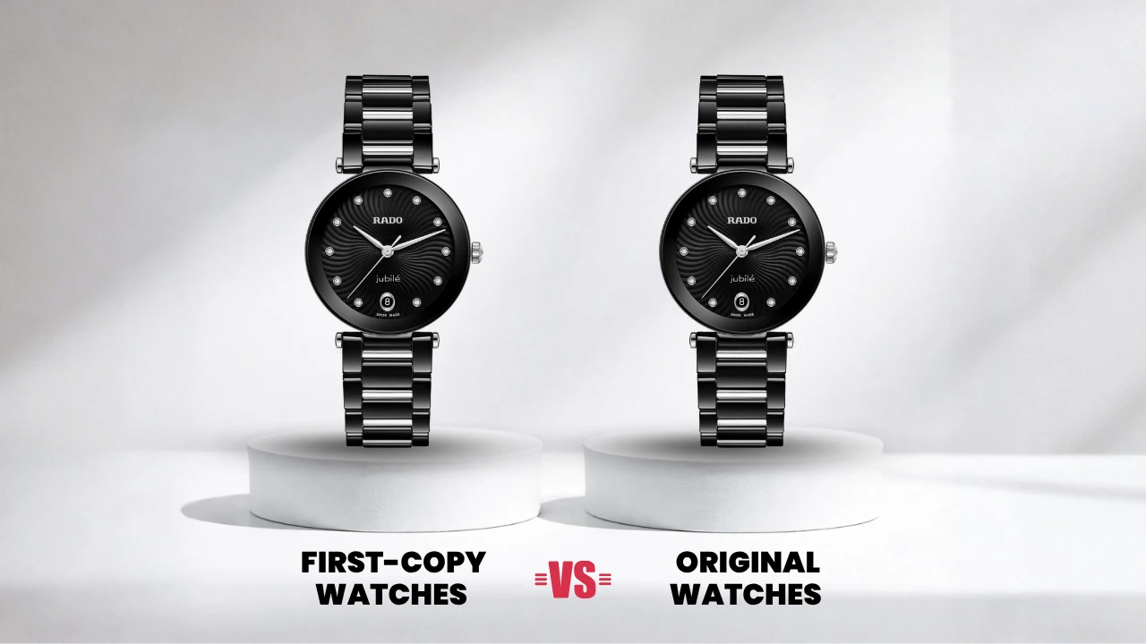 Confused between original and first copy watches? Learn the real differences, what you’re paying for, and why smart buyers are choosing affordable luxury.